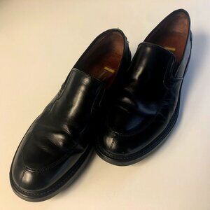 Johnston & Murphy Black Leather Slip-on Loafer 10 1/2